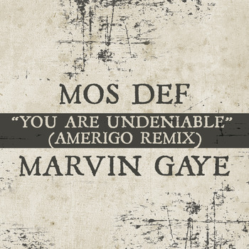 Mos Def x Marvin Gaye - You Are Undeniable (Amerigo Remix)