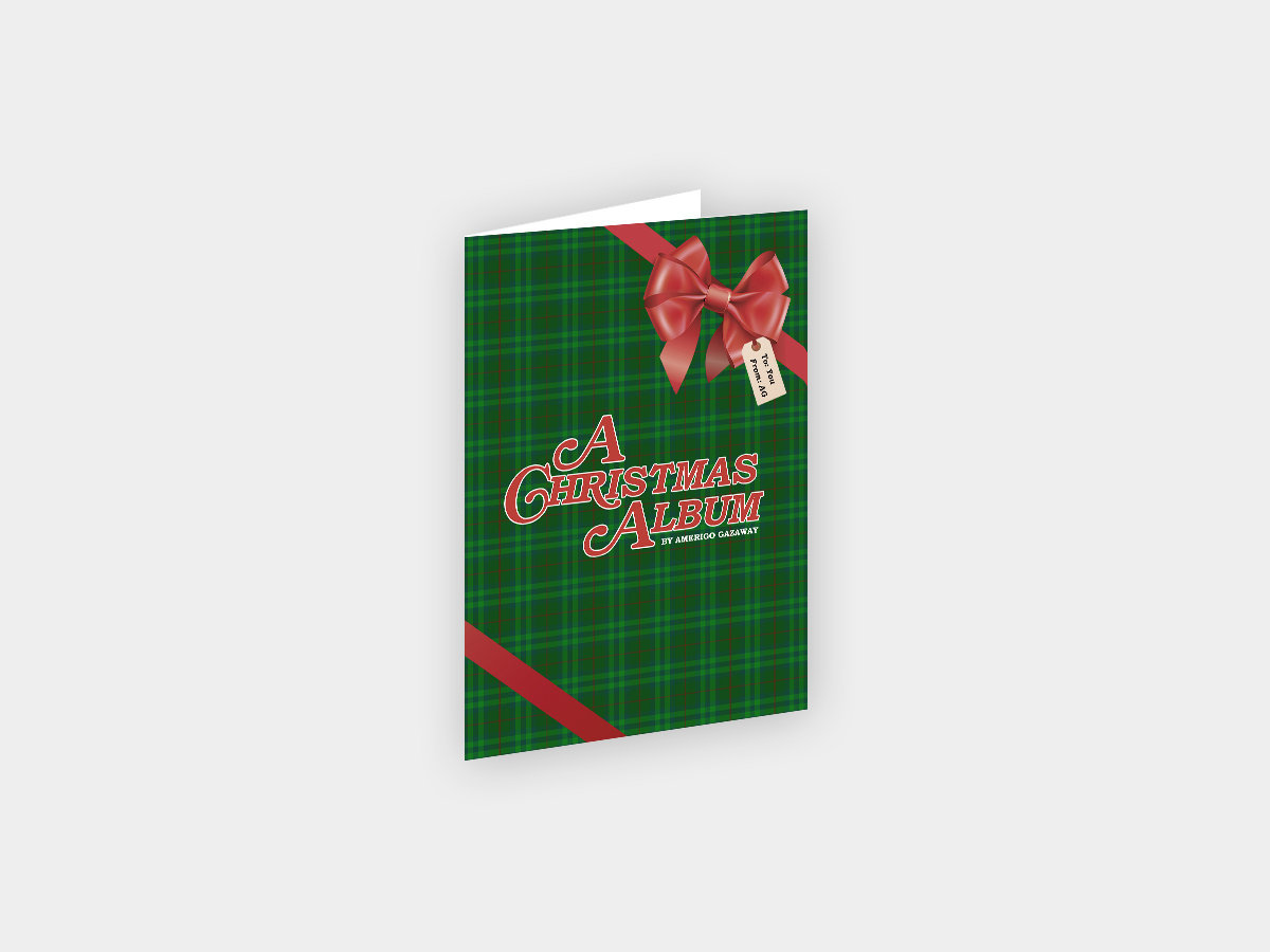 A Christmas Album (Greeting Card Mockup)