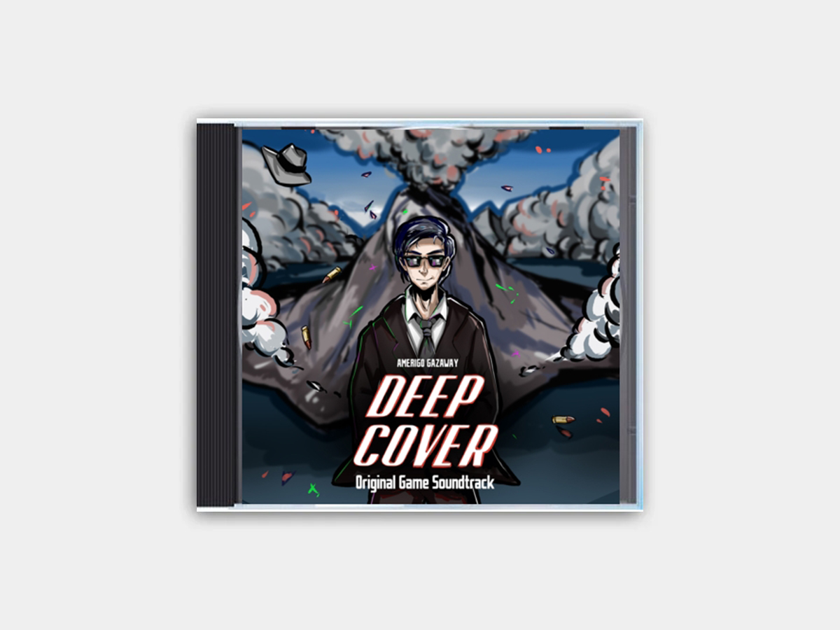 Amerigo Gazaway - Deep Cover - CD Mockup - Front