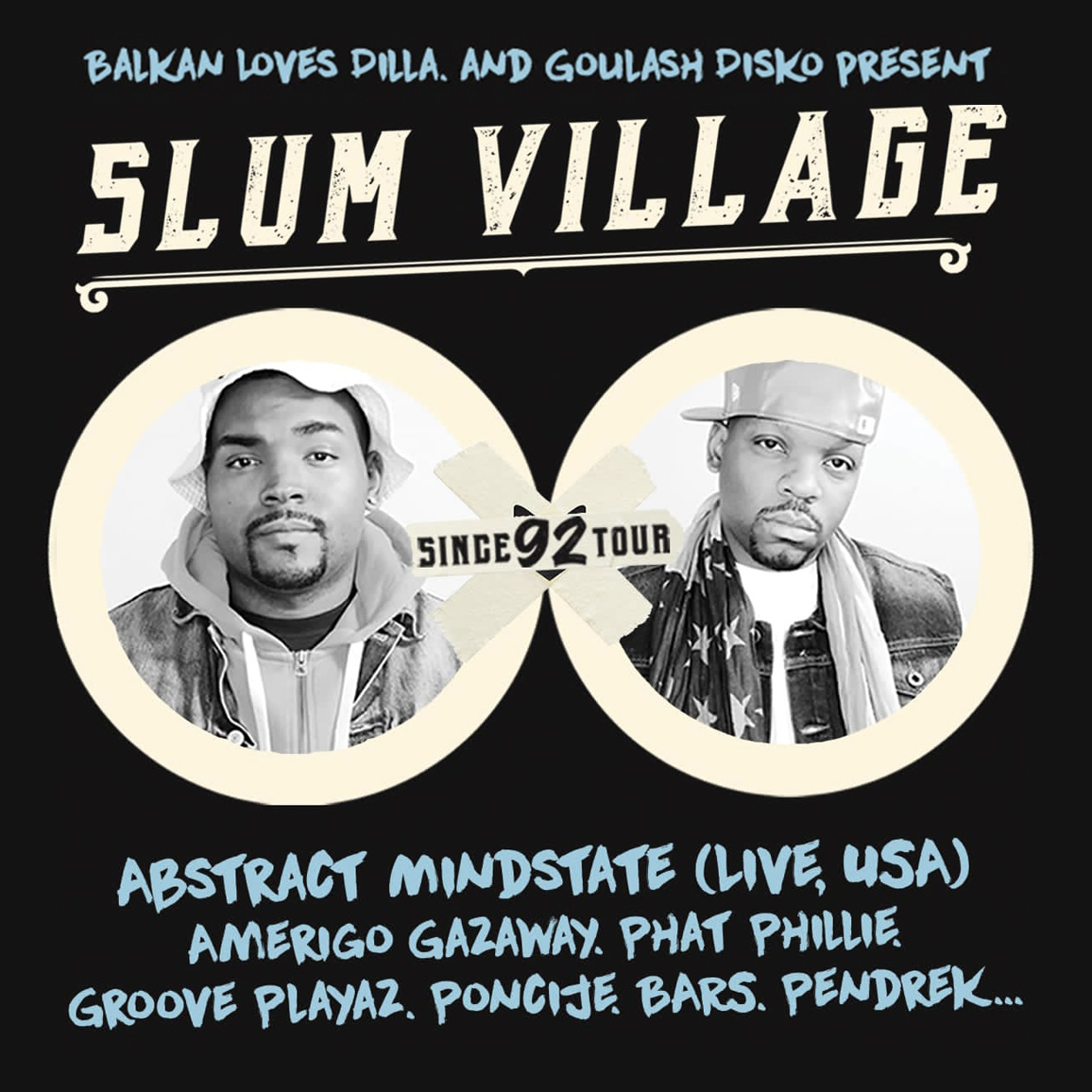 Slum Village at DVA OSAM (Zagreb, Croatia)