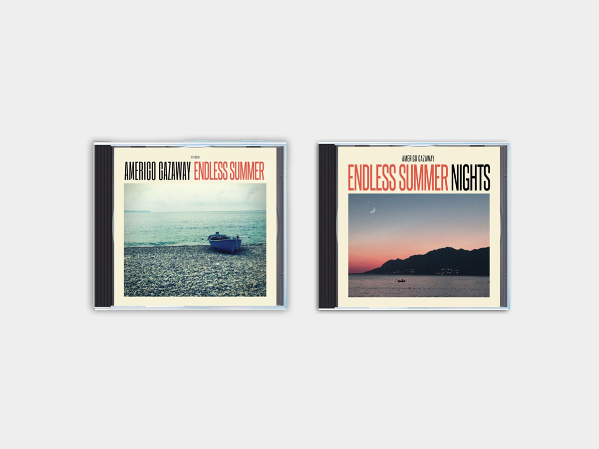 Amerigo Gazaway - Endless Summer + Endless Summer Nights – Signed CD Collector’s Pack (2 CDs + Postcard) - Free Shipping