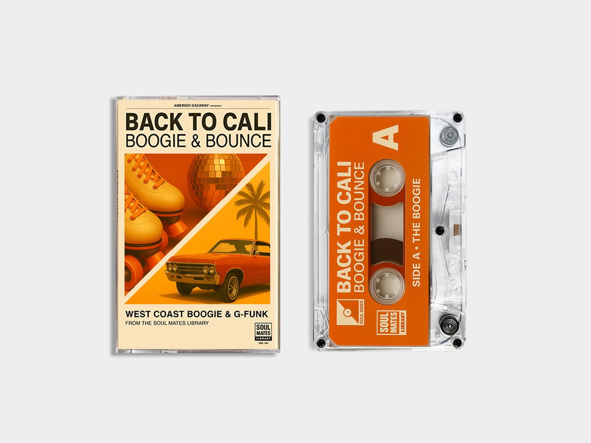 Amerigo Gazaway - Back to Cali: Boogie & Bounce - Ultimate Bundle: Black Vinyl Edition (LP + CD + Cassette + 7" + Merch) [Limited Edition] - Image 3