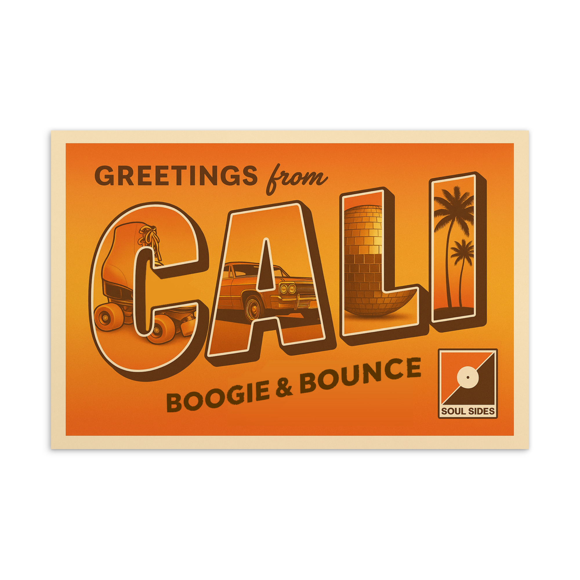 Back to Cali (Standard Postcard)